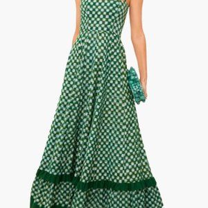 De Castro Checkmate Dress Green from Couper